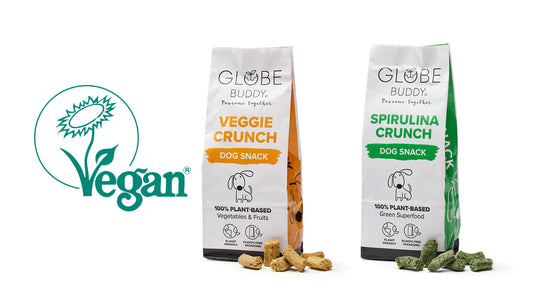 Veggie Crunch og Spirulina Crunch er certificeret Vegan