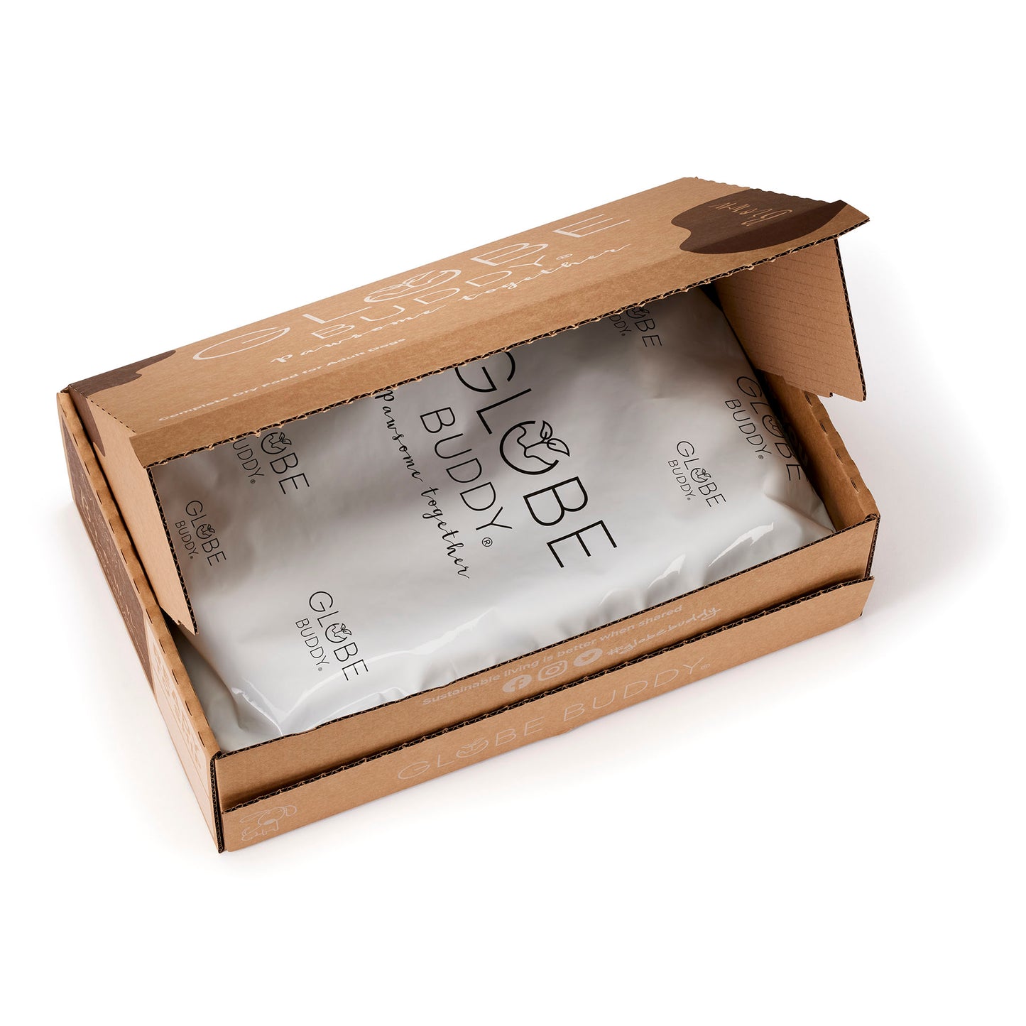 Globe Buddy Brown, super premium fuldfoder med insektprotein, 3,75 kg
