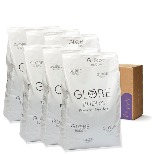 Globe Buddy Puppy, dansk premium hvalpefoder med insektprotein og fisk, 22,5 kg (6 x 3,75 kg), spar 19 %