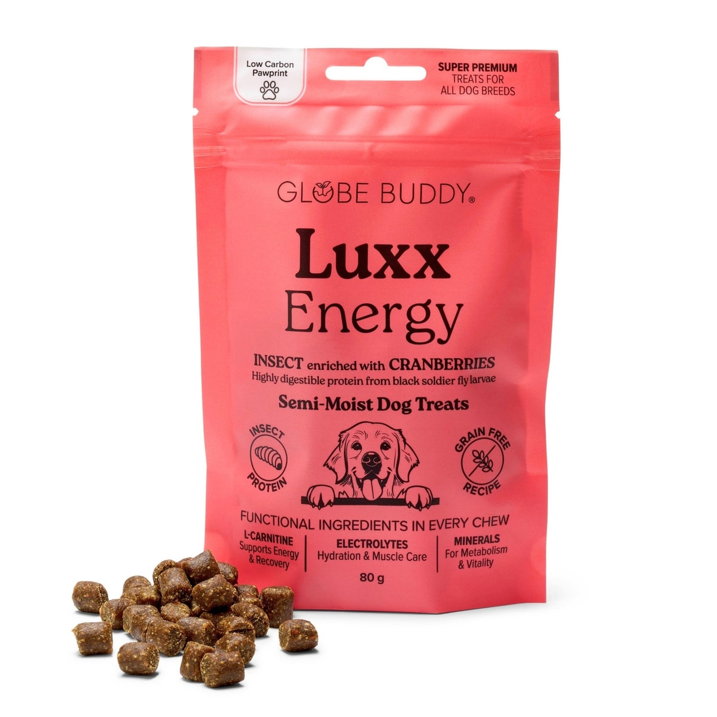 Luxx Taster Pack, prøv vores forskellige godbidder og find din hunds favoritter, 1 pose af hver Luxx, spar 37 kr.
